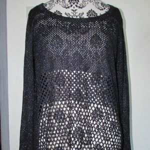 Rock & Republic Fish Net Style Sweater.